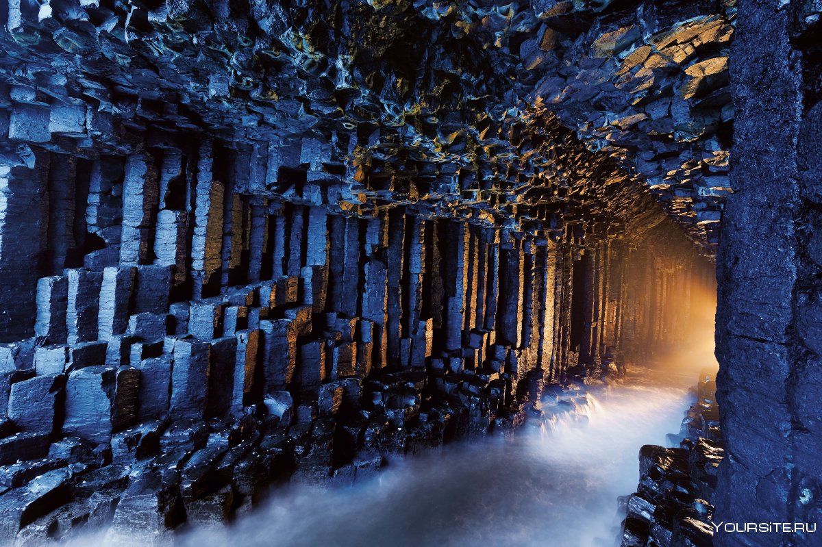 Пещера фингала, остров стаффа, Шотландия