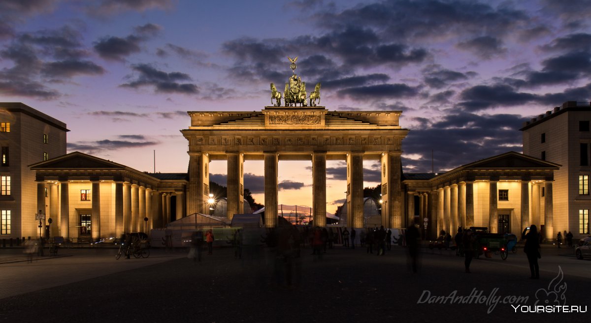 Берлин. Бранденбургские ворота(1788-1791