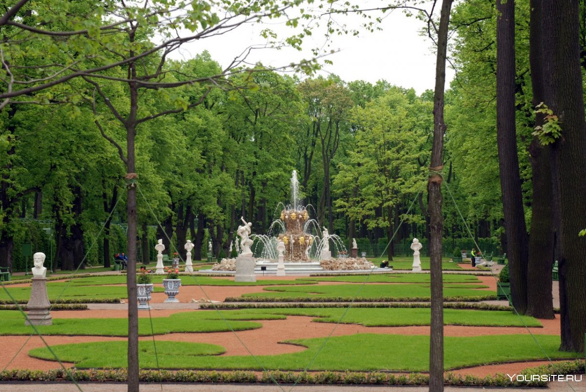 фото летнего сада в санкт петербурге