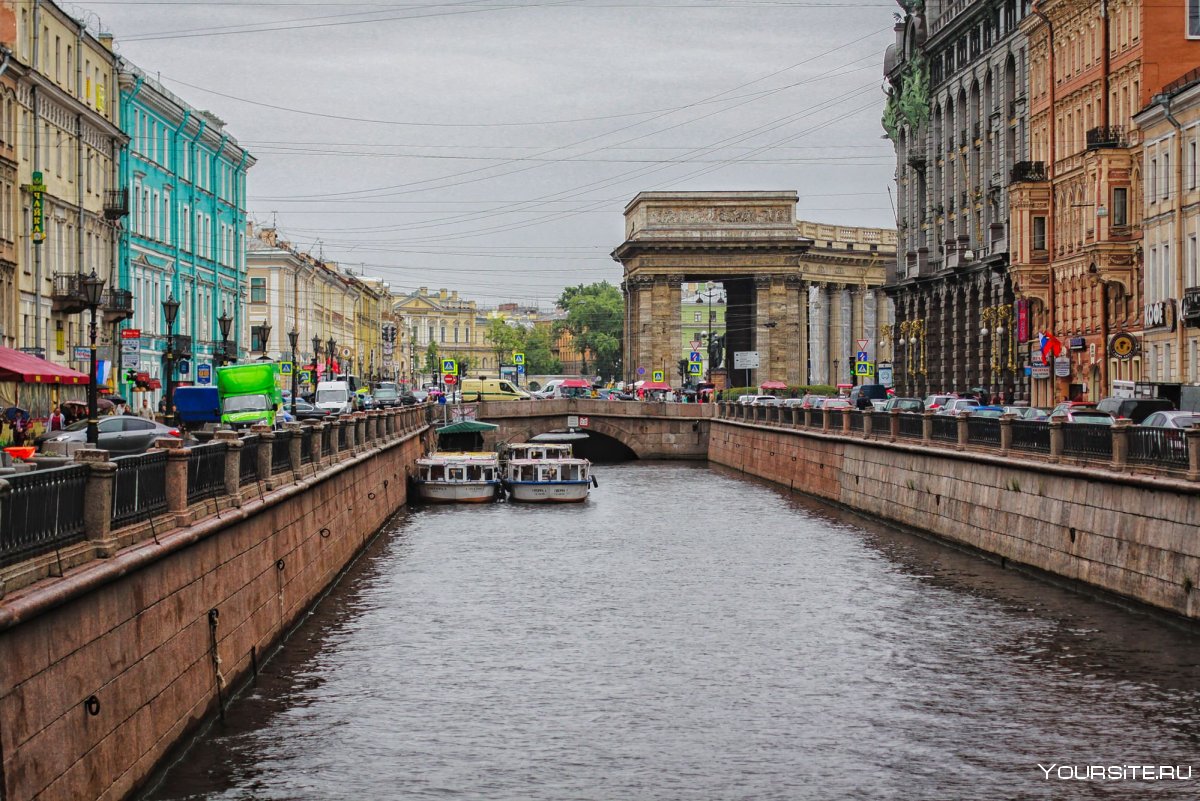 Мосты канала Грибоедова в Санкт-Петербурге