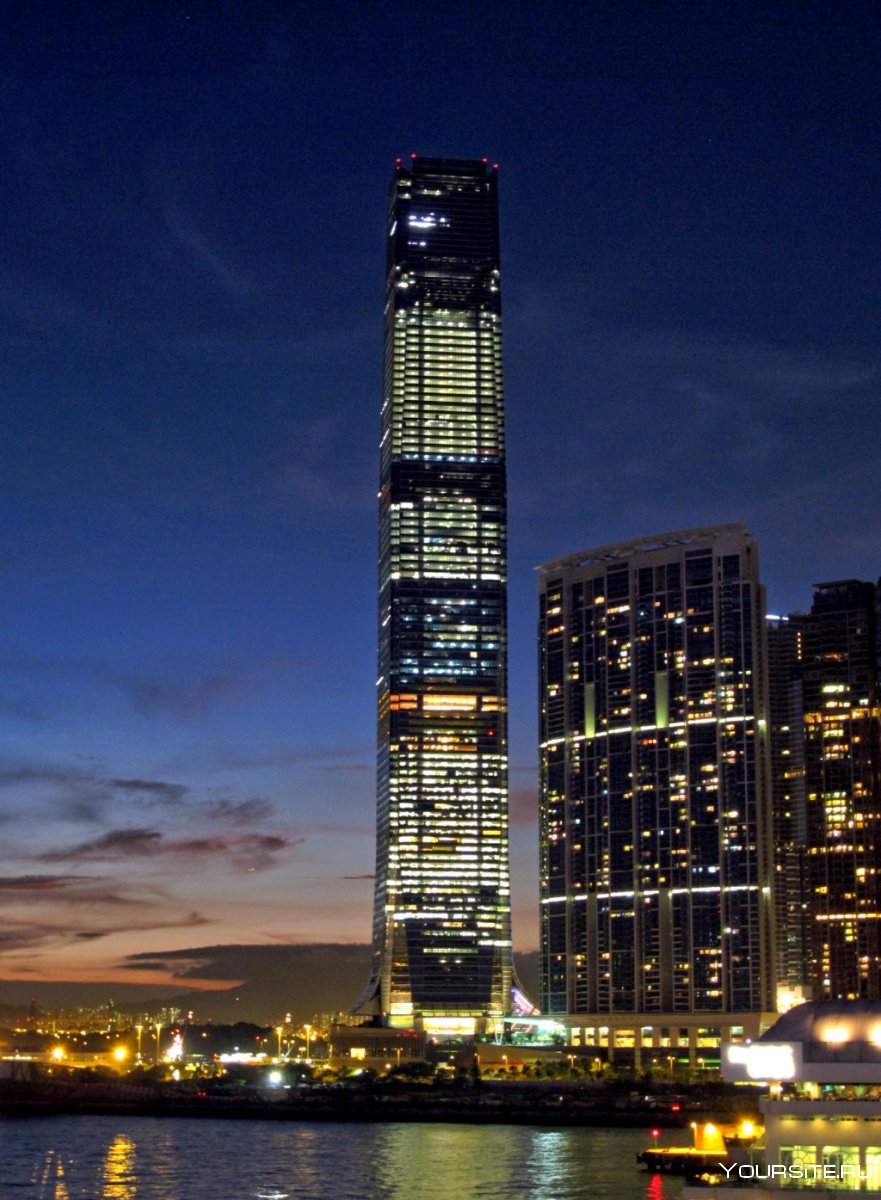 Гонконг небоскреб Международный коммерческий центр