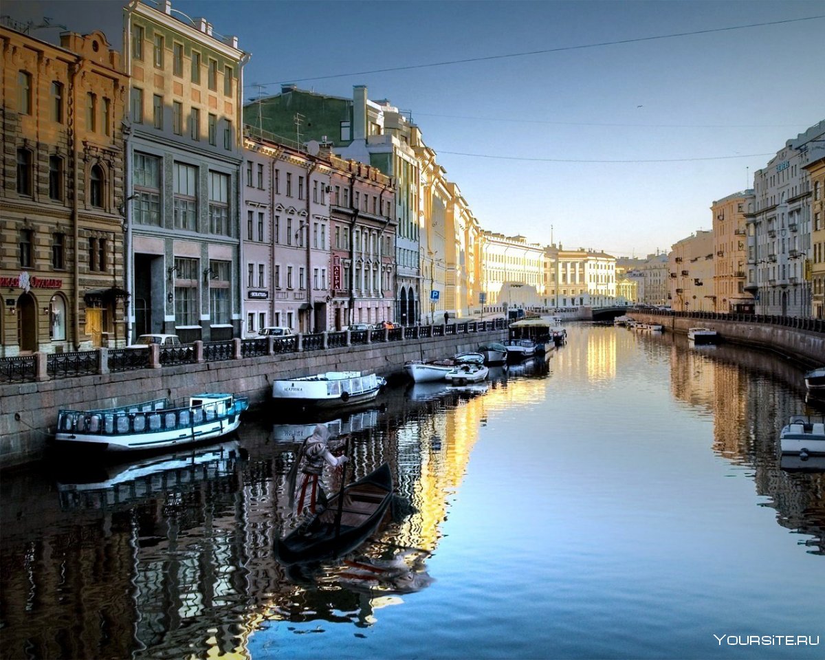 Санкт-Петербург называют Северной Венецией