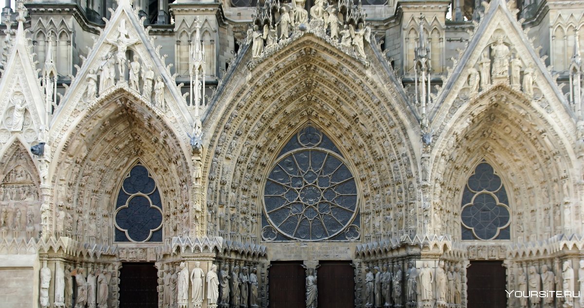 Готика архитектура Рейнский собор