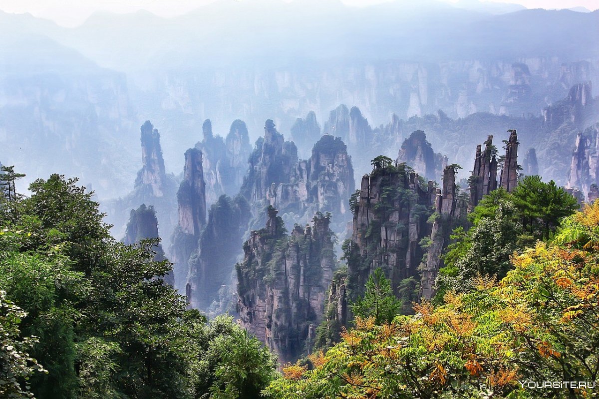 фото национальный парк чжанцзяцзе китай