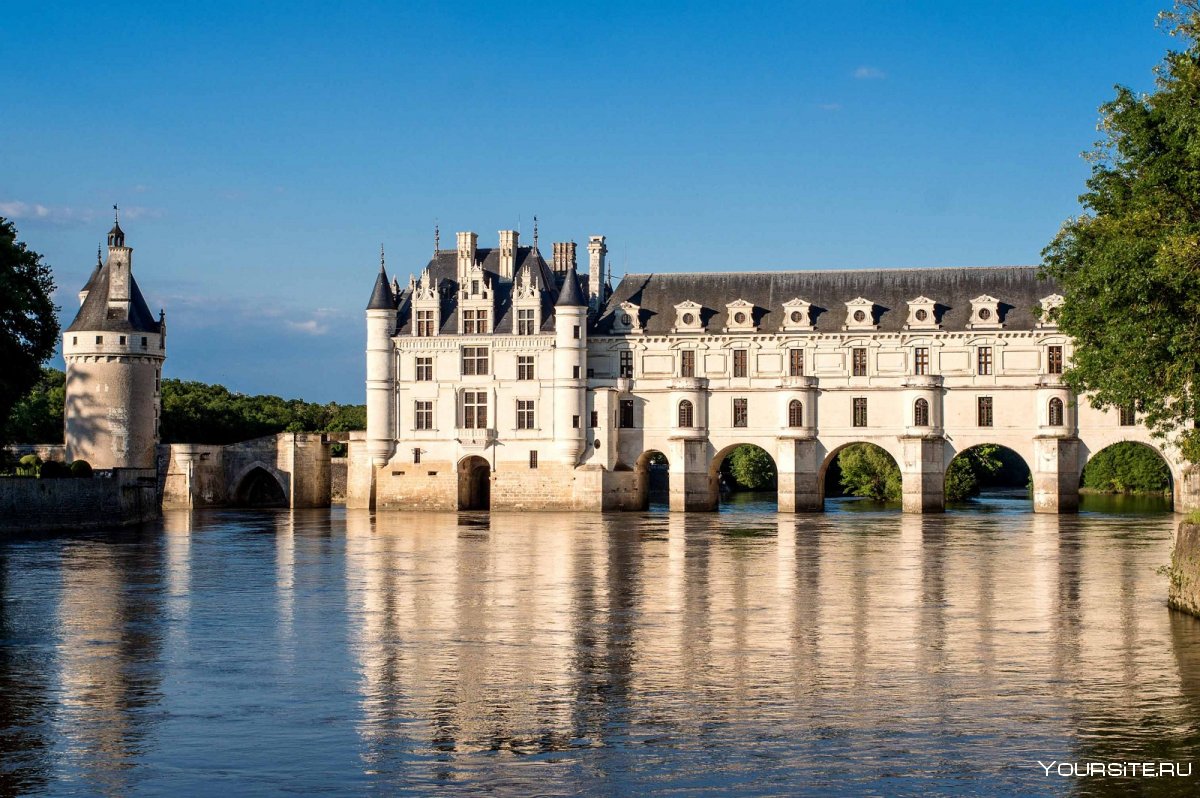 Дамский замок Шенонсо во Франции