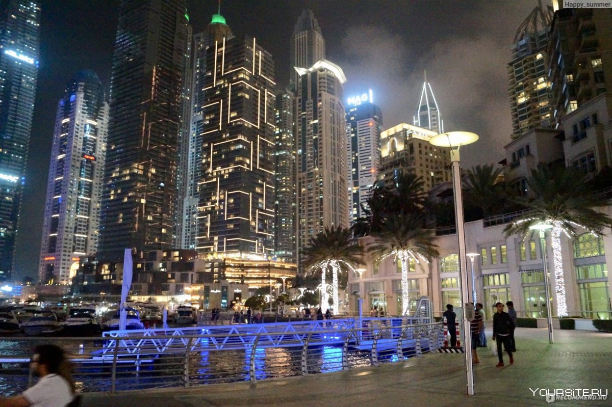 Dubai Marina и променада