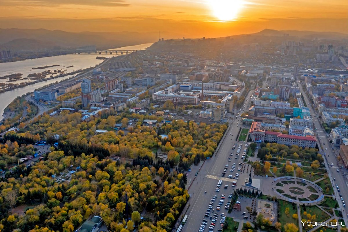 Центральный парк Красноярск