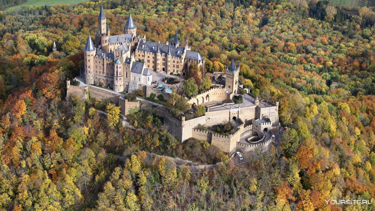 Замок Хохензоллерн Бург Германия
