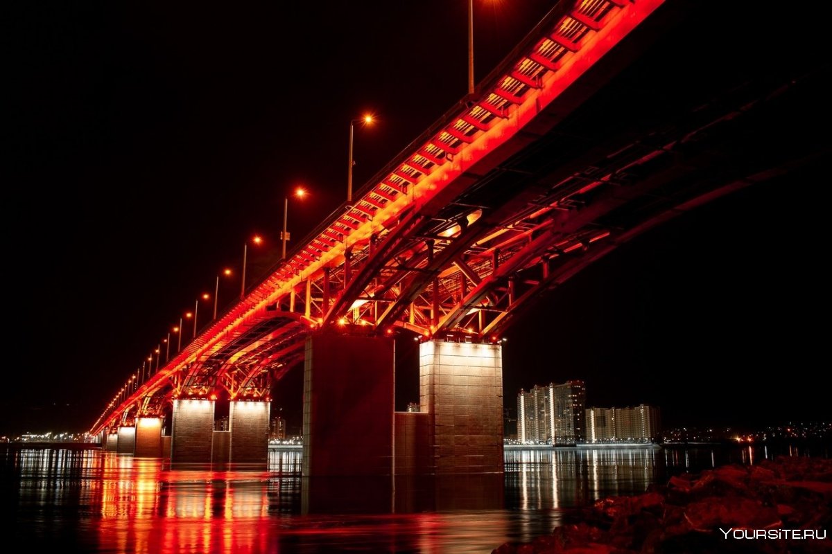 Железнодорожный мост Красноярск