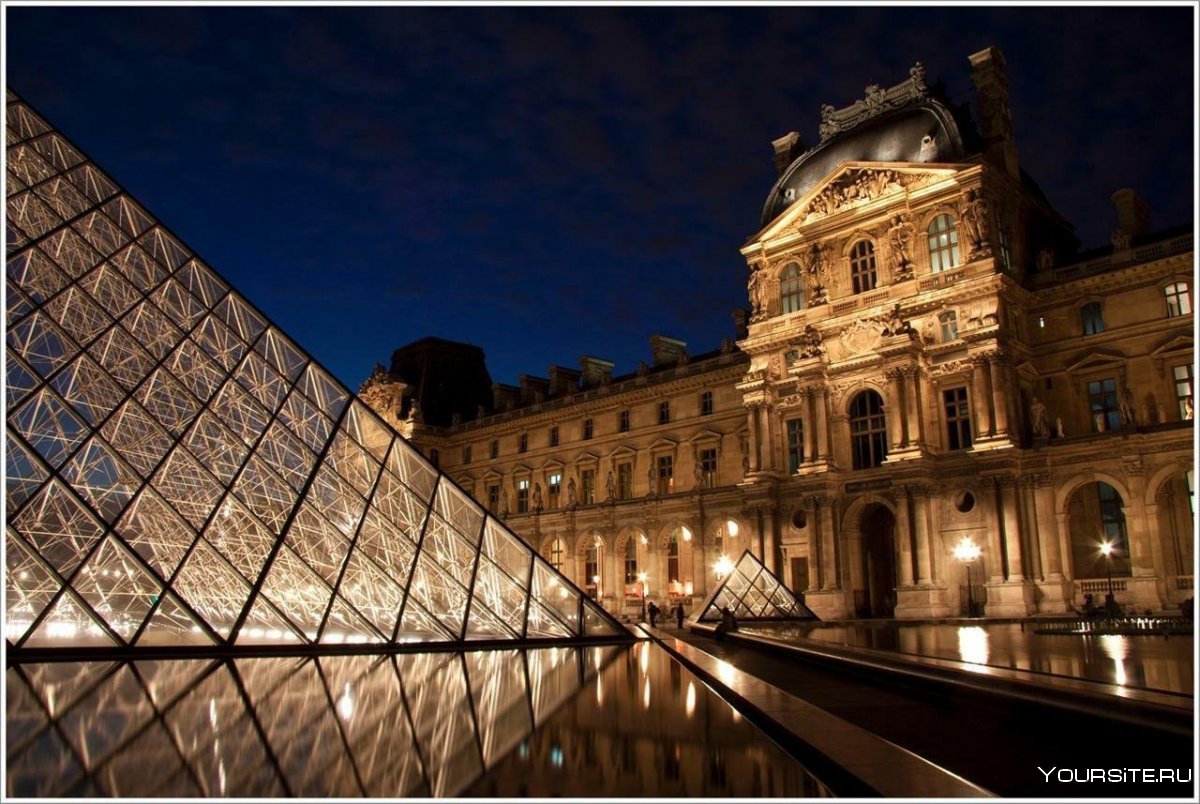 Musee du Louvre - Лувр, Париж, Франция