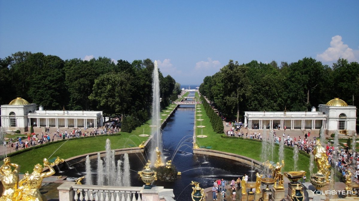 Петергоф парк фонтанов