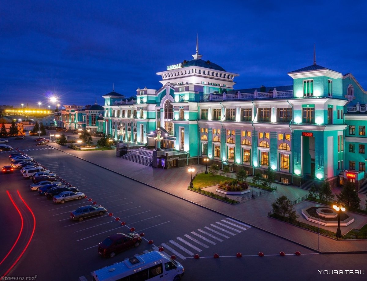 Железнодорожный вокзал Омск, Омск