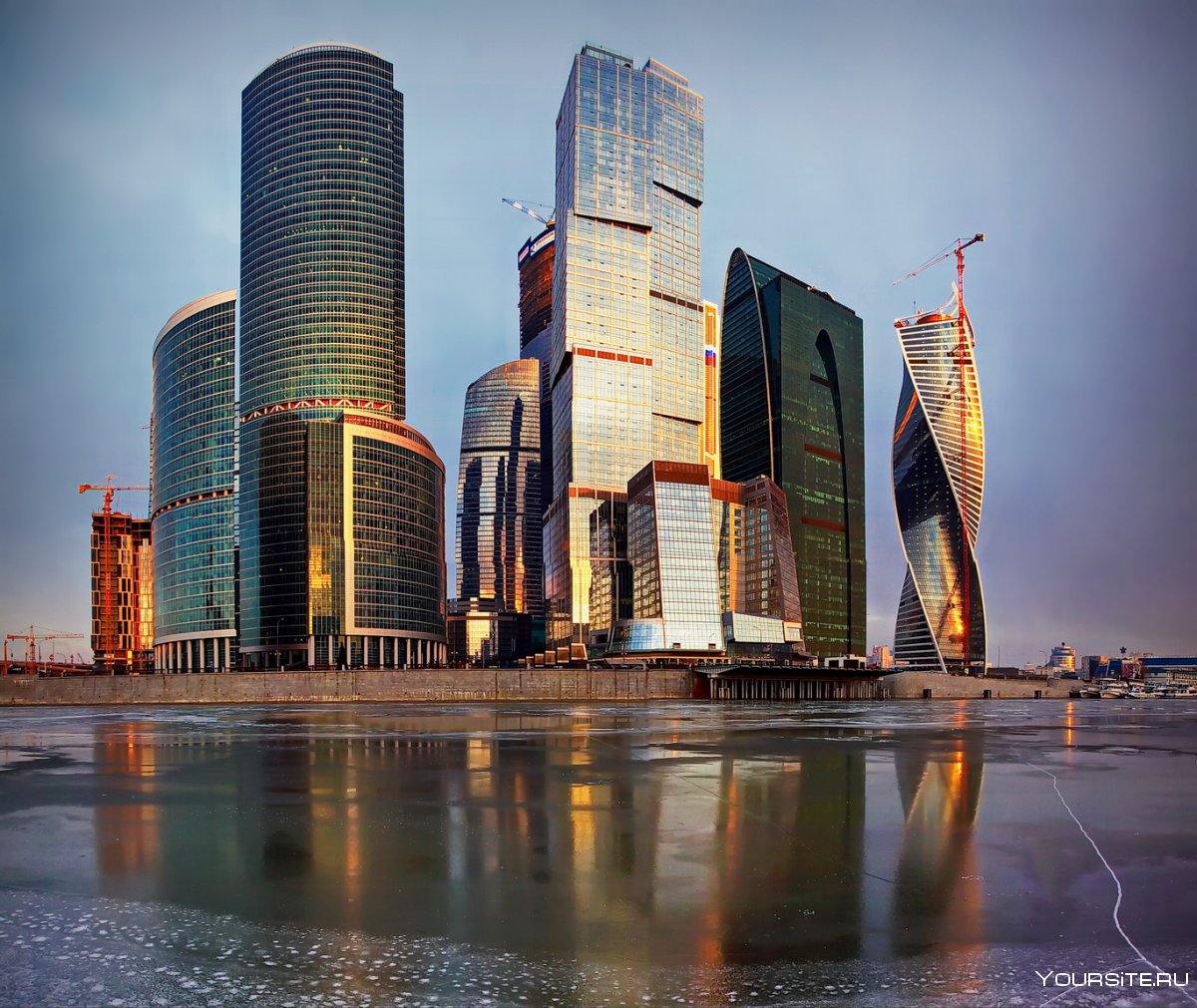 Небоскребы Москва Сити