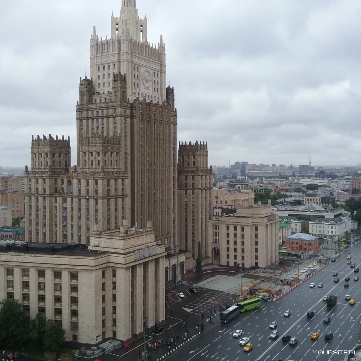 Сталинские высотки здание МИД