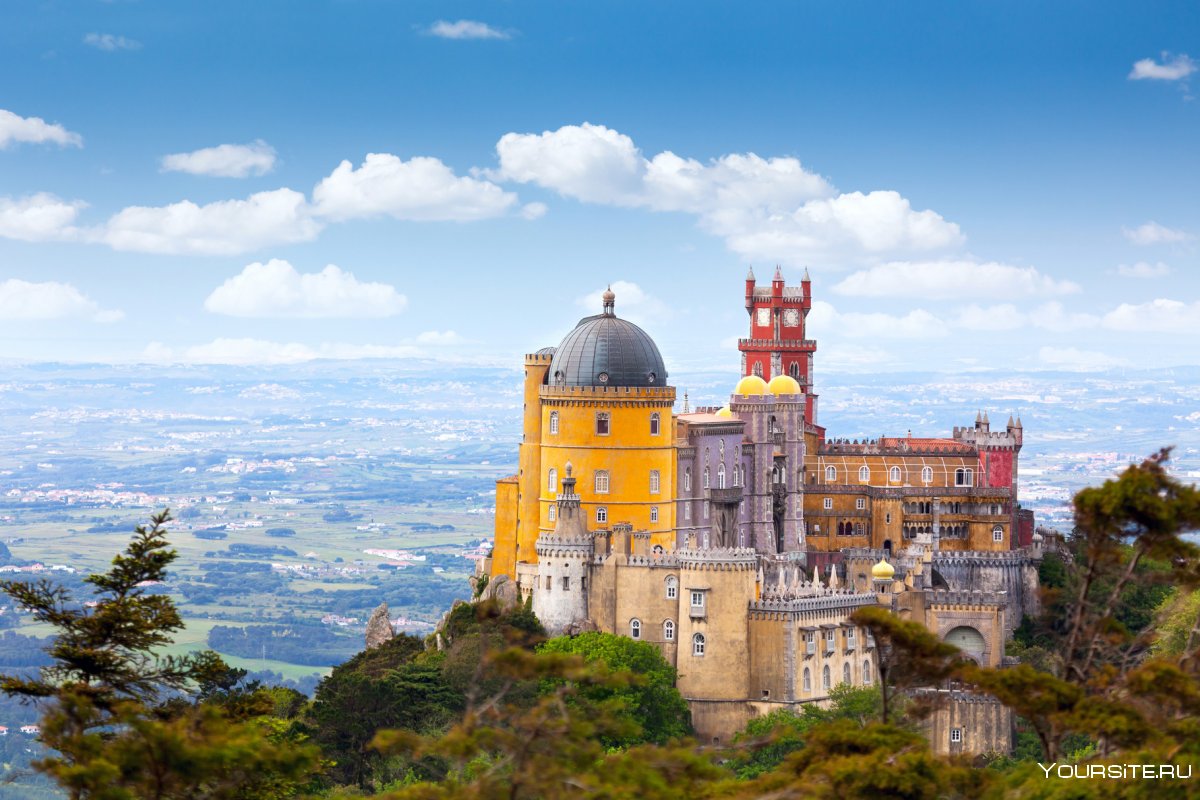 Дворец в Синтре Португалия