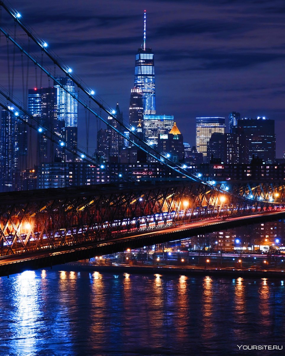 Бруклинский мост Вечерний