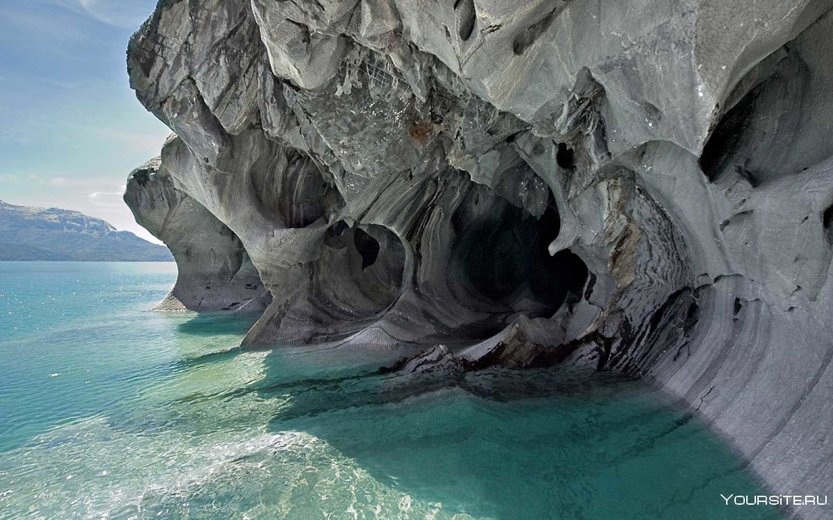 Мраморные пещеры Патагонии Аргентина