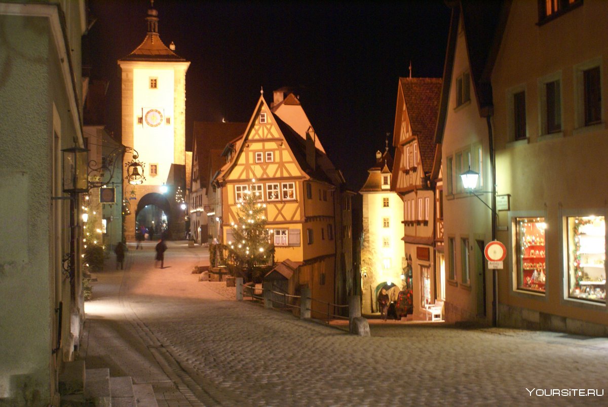 Старый город Ротенбург-об-дер-Таубер