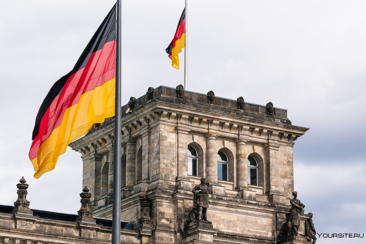 Германия флаг Бундестаг