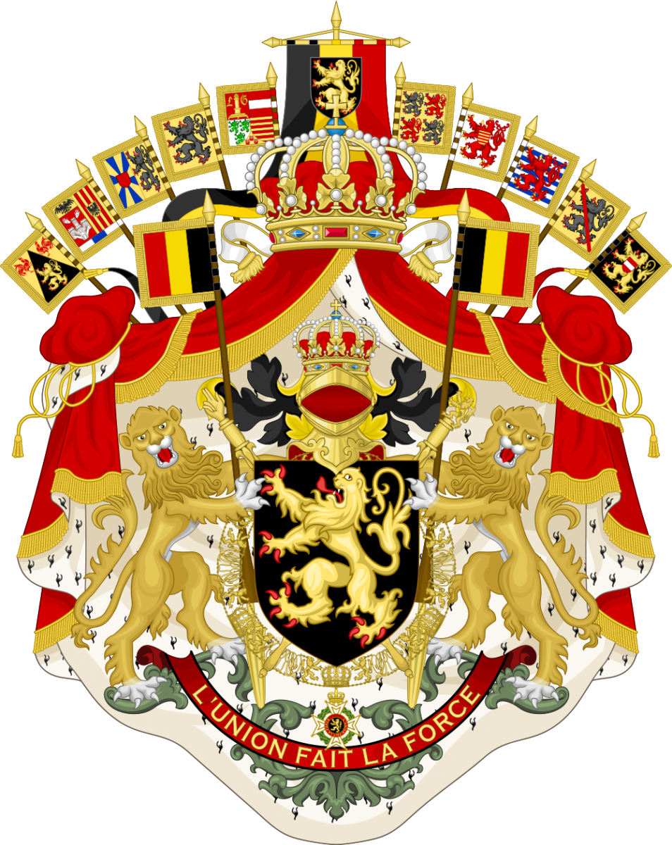 Королевство Бельгия герб