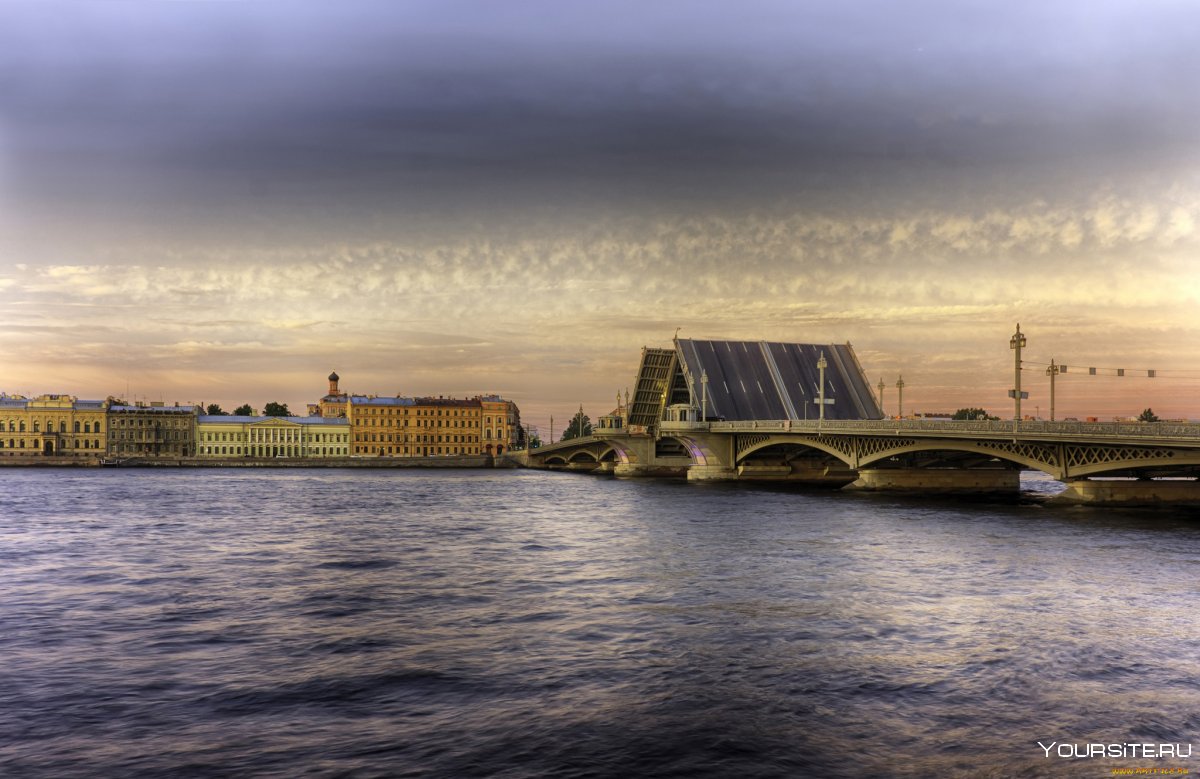Река Нева мосты Санкт-Петербурга