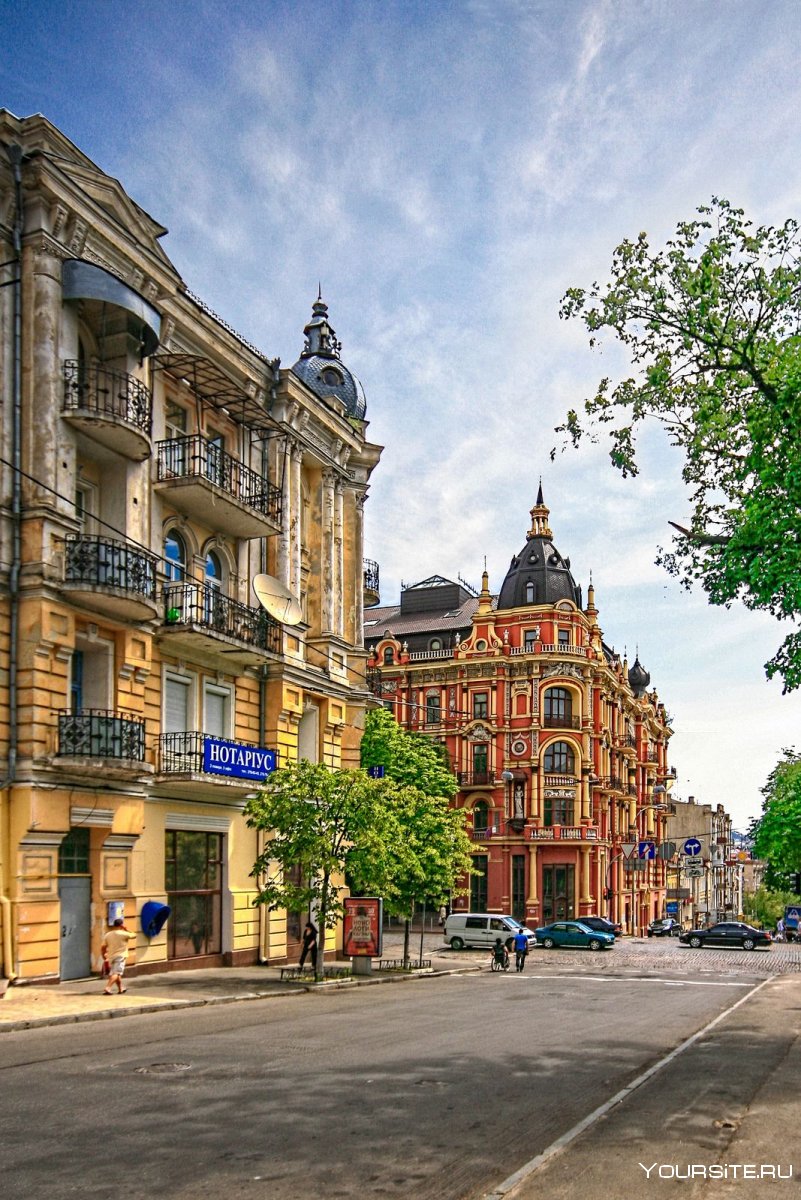 Красивые улицы Киева