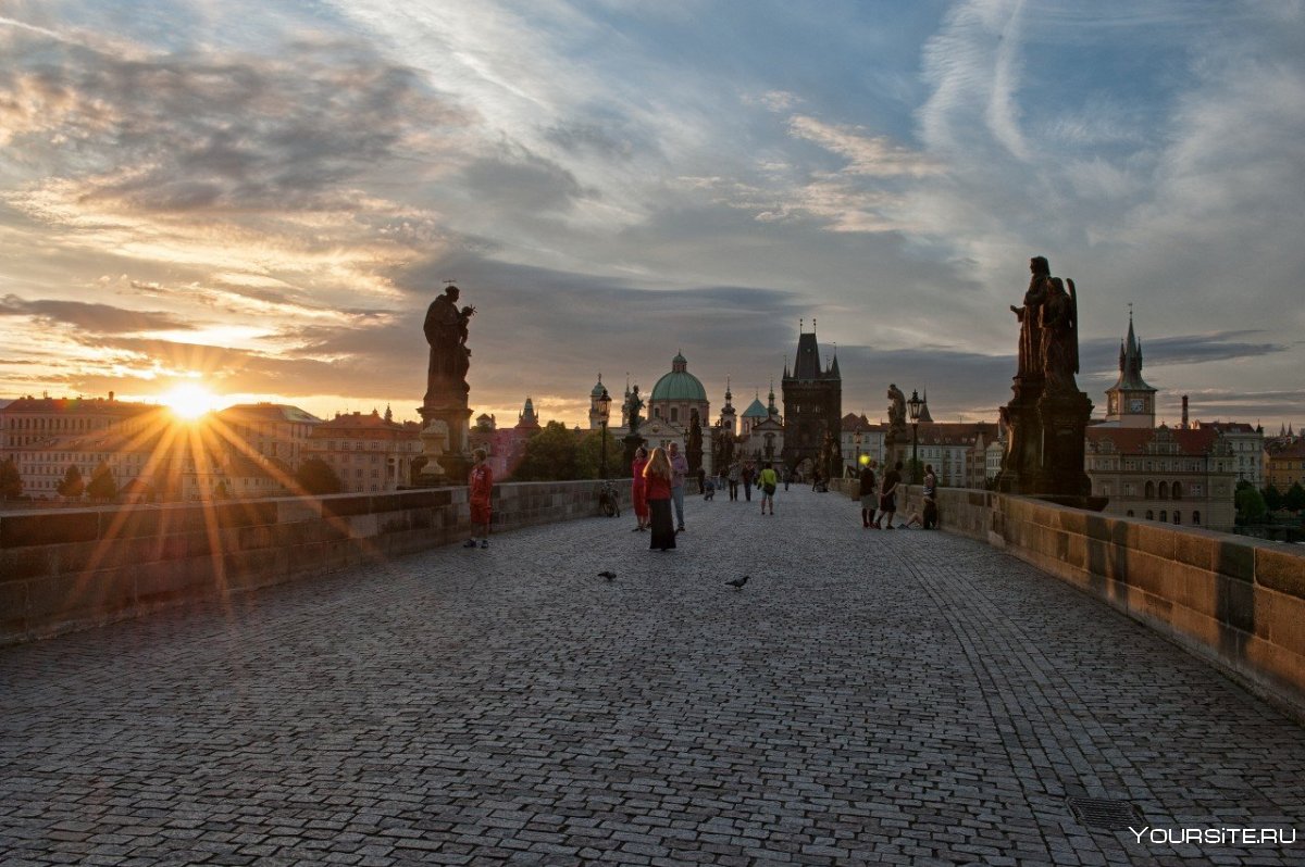 Карлов мост в Праге фото