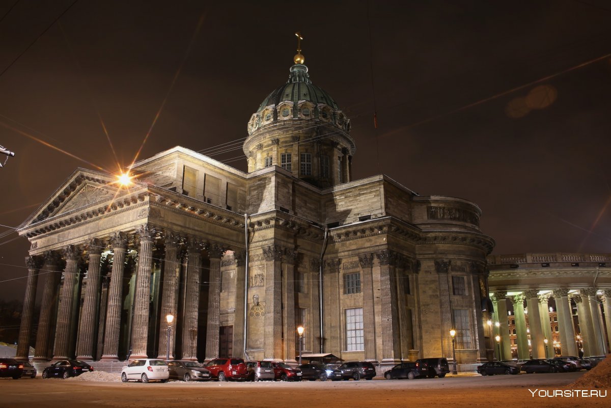 Казанский собор в Петербурге фасад