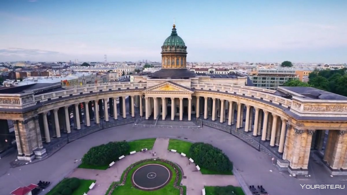 Казанский собор в Санкт-Петербурге видео