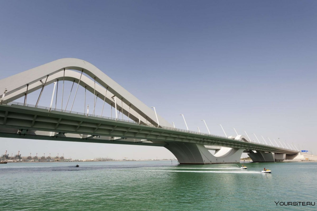 Мост шейха Зайеда в Абу-Даби