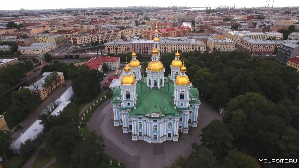 Никольский собор Санкт-Петербург лето