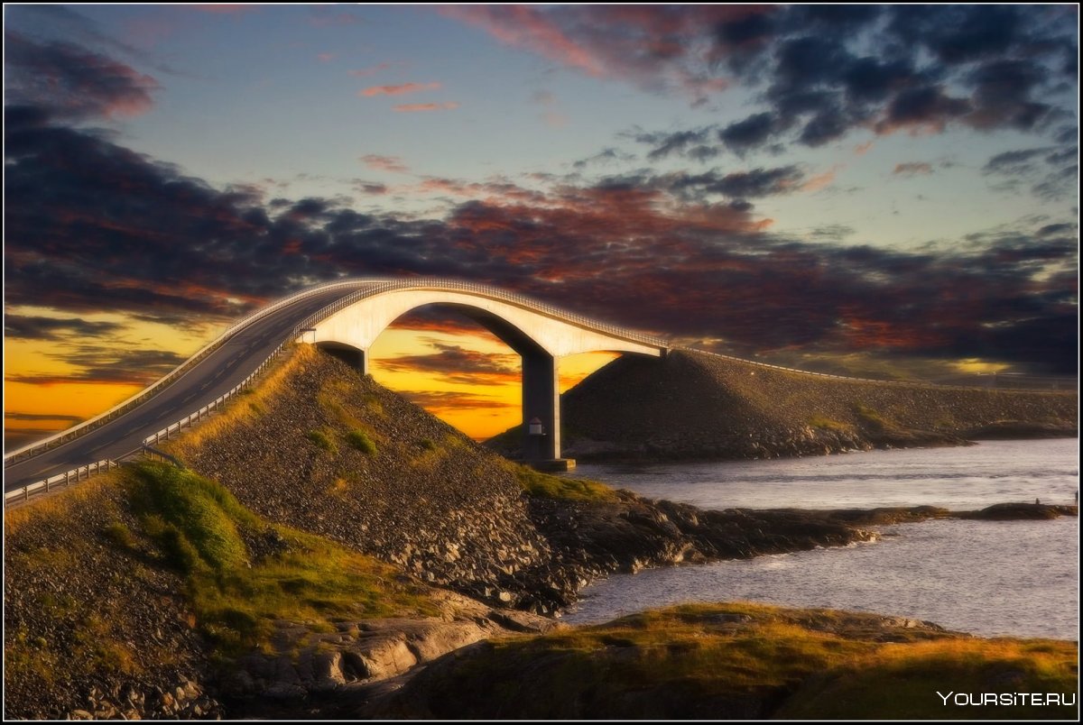 Мост Storseisundet, Норвегия