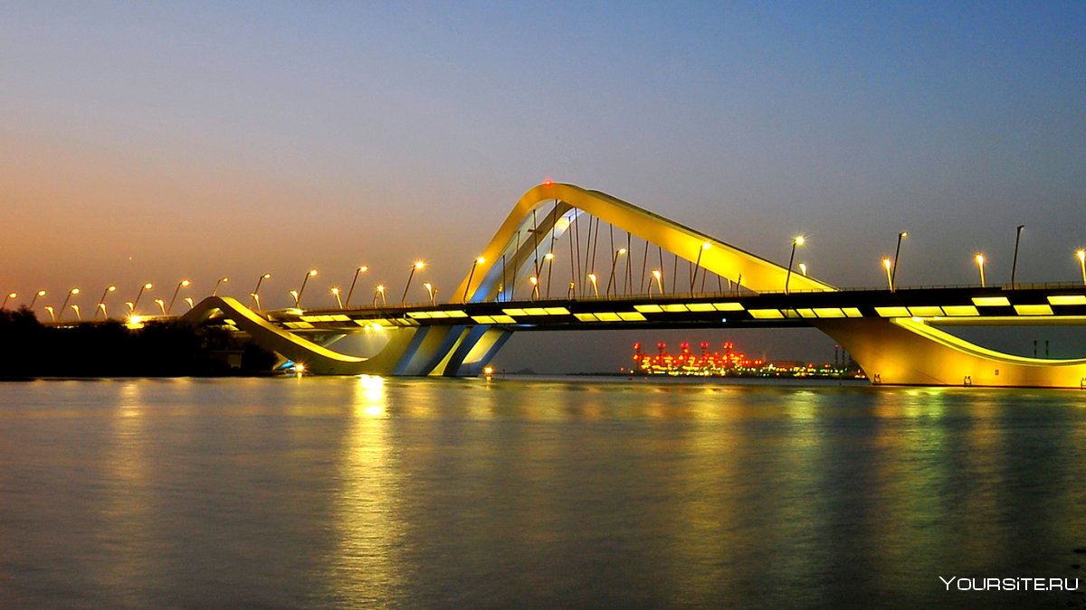 Мост шейха Зайда в Абу Даби