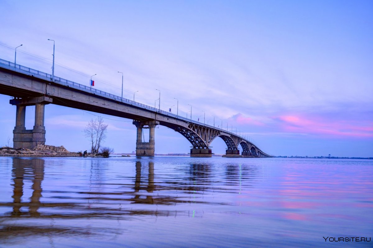 Автодорожный мост Саратов