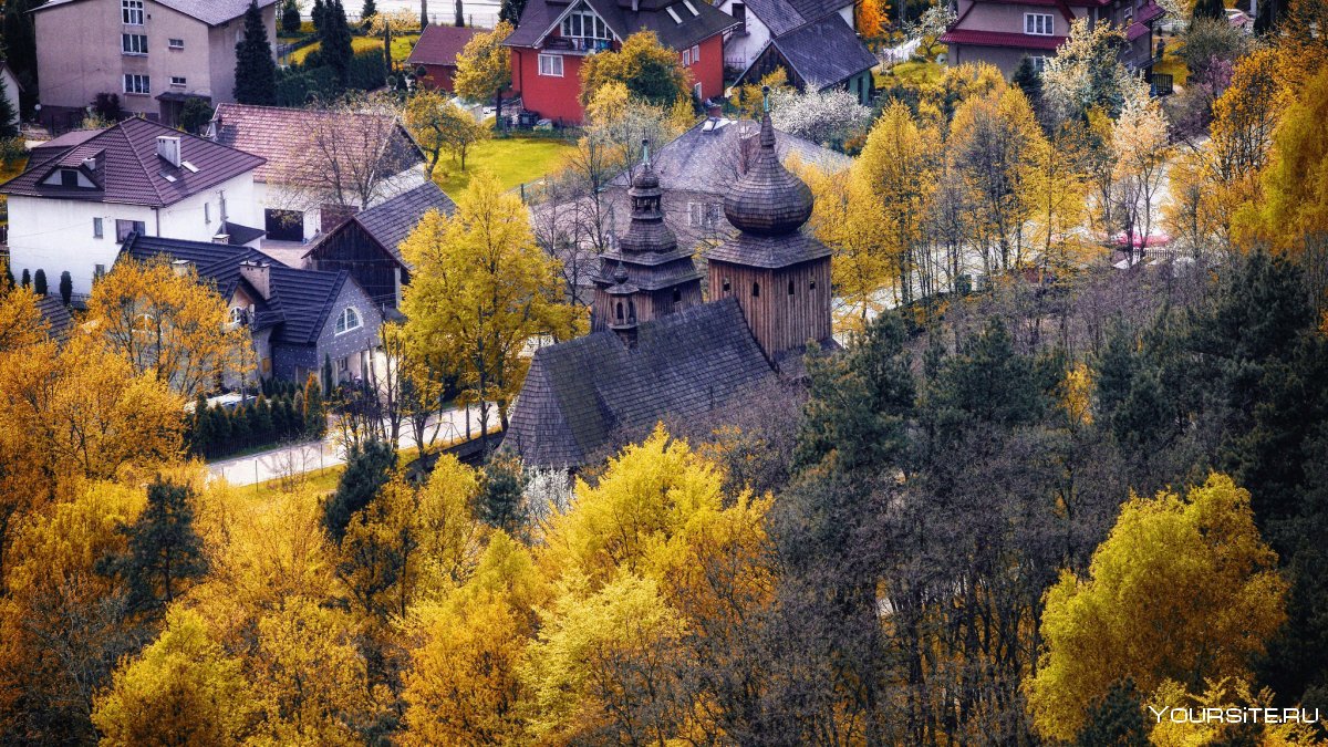 Осень в горах Польши