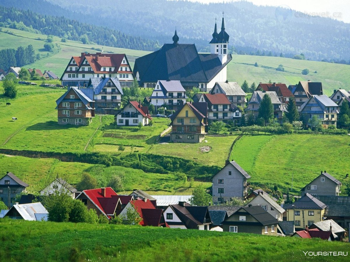 Польские деревни в Польше