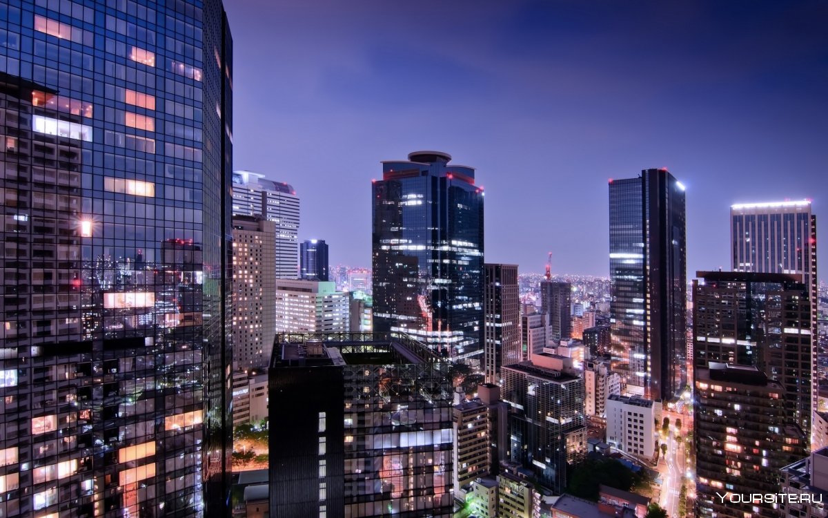 Япония Мегаполис Токио