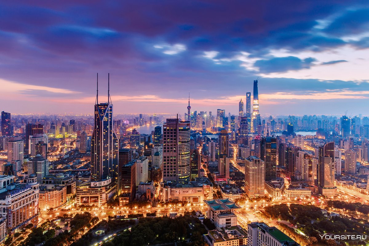 Китайские мегаполисы Шанхай