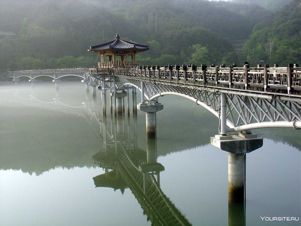Южная Корея мост древний