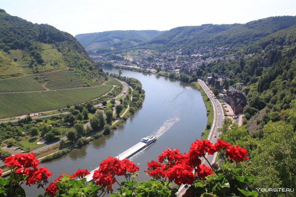 Река Рейн в Швейцарии