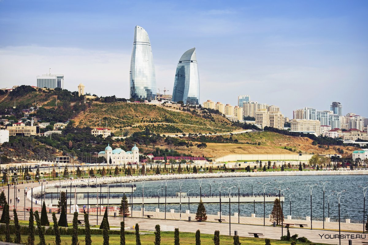 Баку панорама