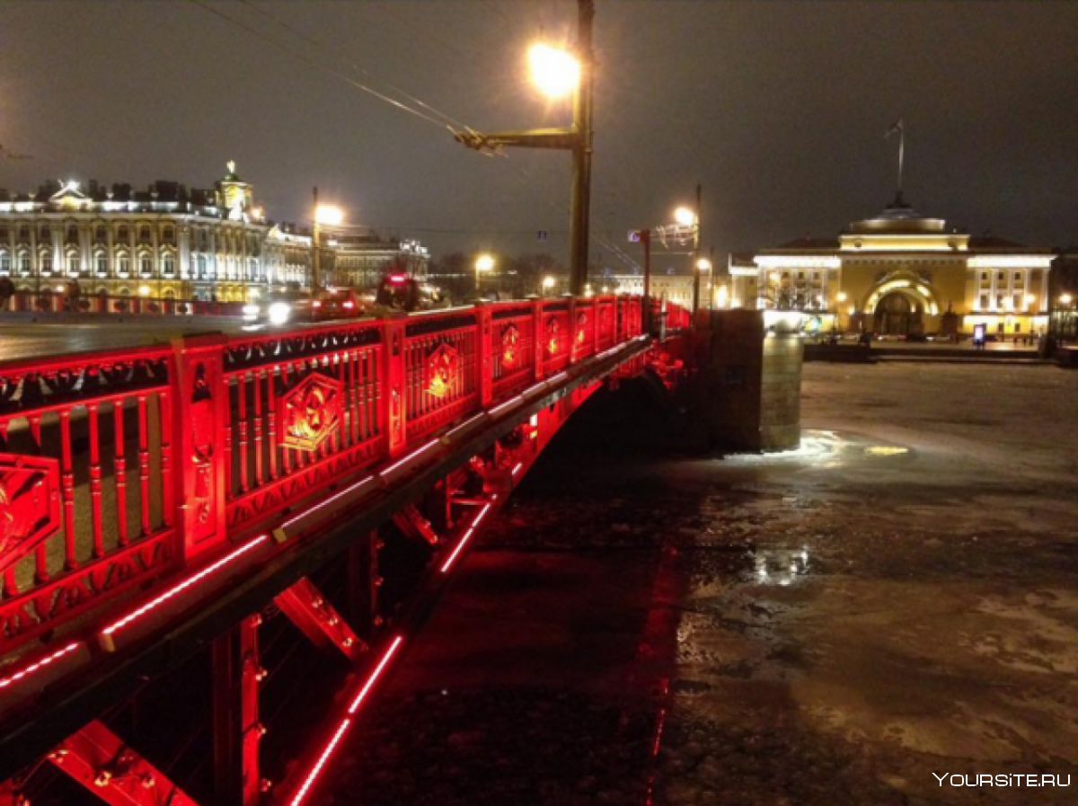 Певческий мост в Санкт-Петербурге