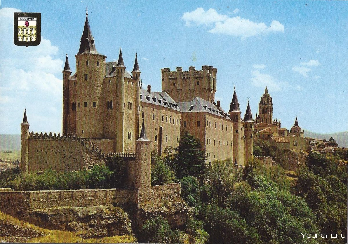Замок Сеговия Испания