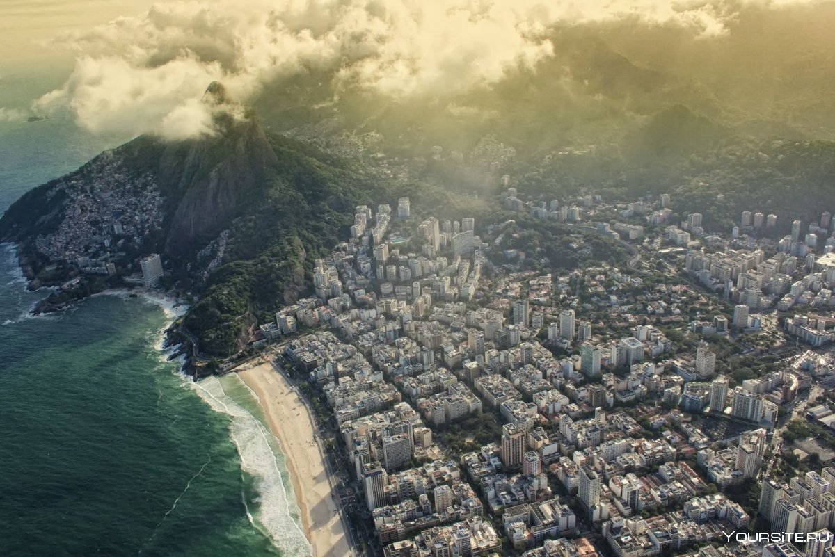 Рио де Жанейро с высоты птичьего