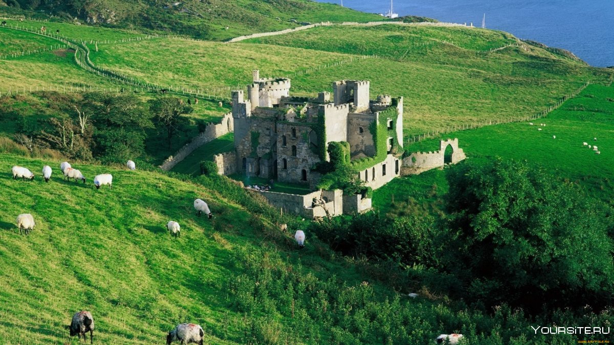 Замок Ross Castle, Ирландия