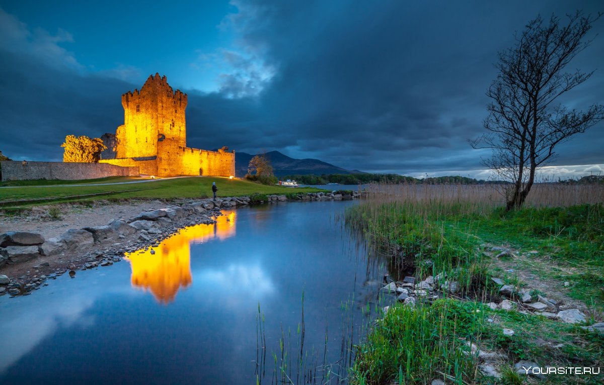 Достопримечательность Ирландии замок Килкенни
