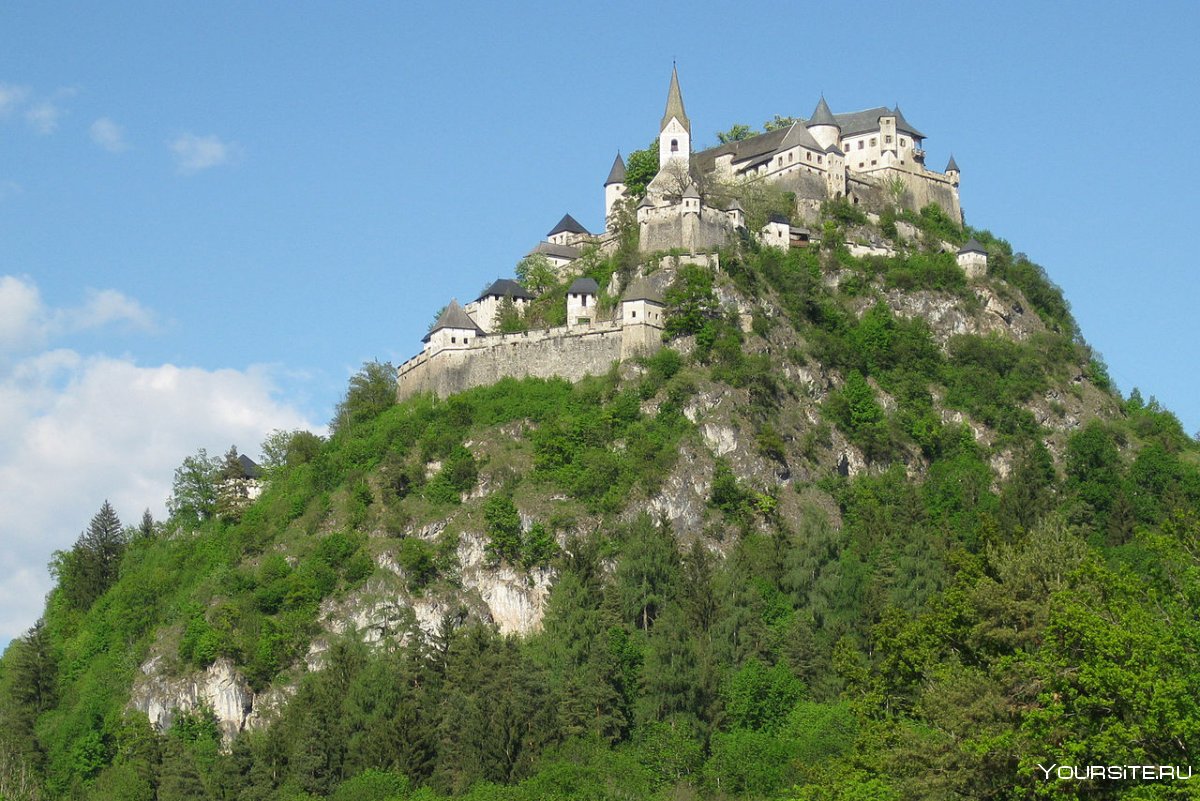 Крепость Хохостервиц Австрия