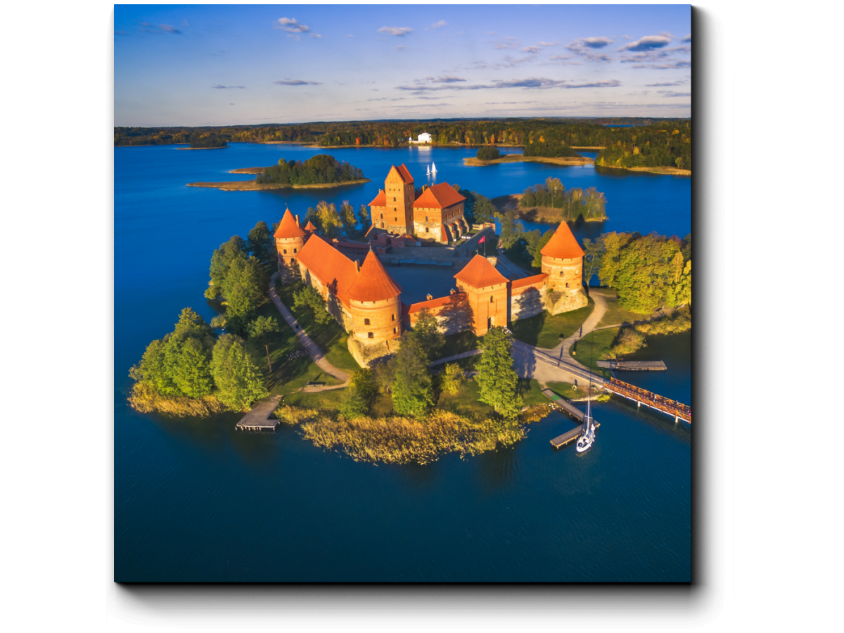 Тракайский замок достопримечательности Литвы