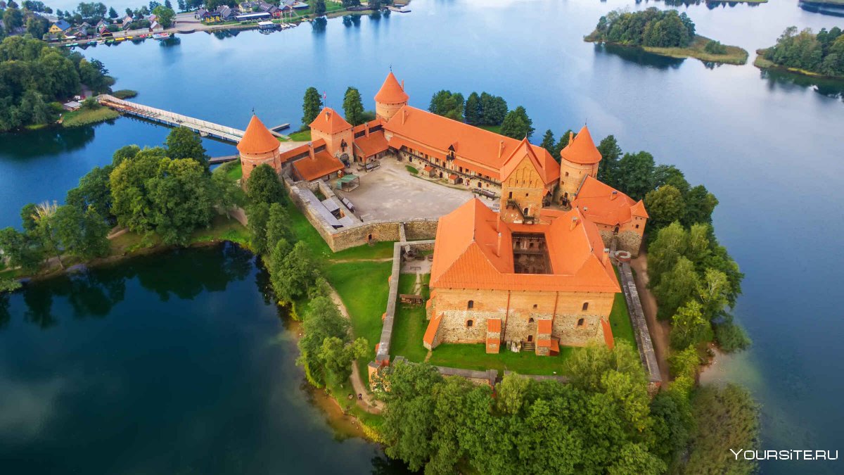 Замок Тракай Литва