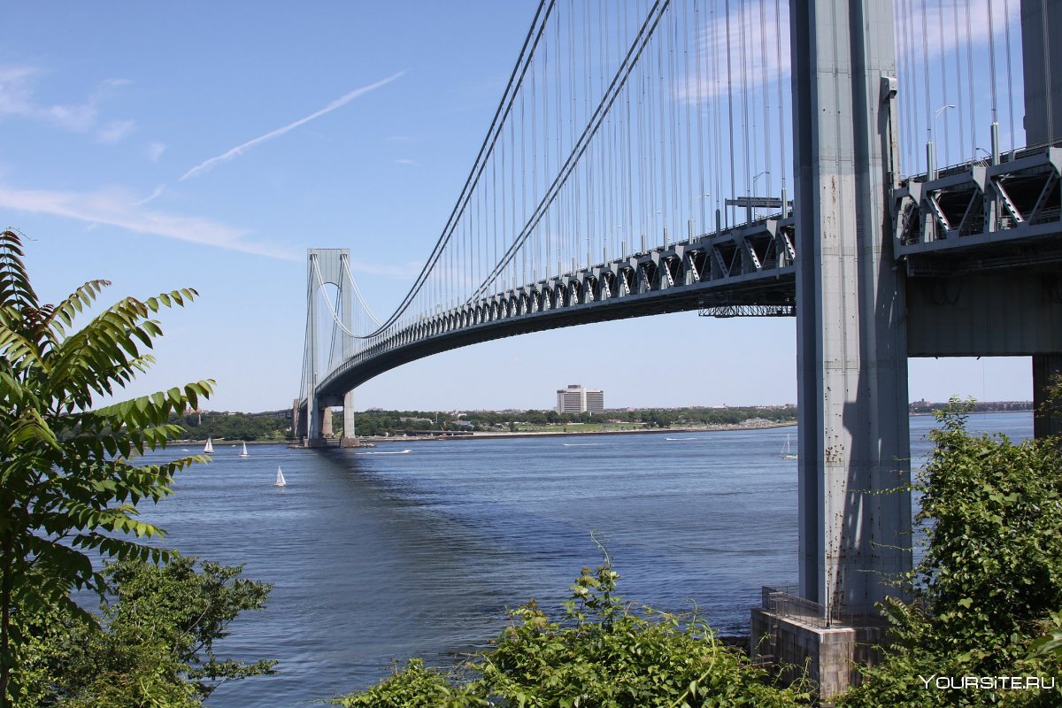 Мост Верразано в Нью-Йорке